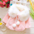 Baby Toddler Clothes Cute Fleece Fur Winter Warm Coat / Jacket for Kids Outerwear In Modern New Style