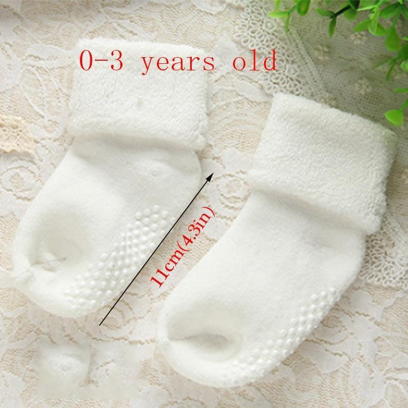 Cute Newborn Baby Cartoon Anti Slip Floor Socks For Baby Girl And Boy Casual Design Soft Warm Socks For Kids