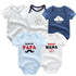 5 PC Baby Summer High Quality Striped Rompers Jumpsuit For Boy & Girls Comfortable Clothes