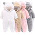 Baby Winter Overalls For Baby Girls Newborn Clothes Baby Rompers For Baby Boys Jumpsuit Infant Clothing