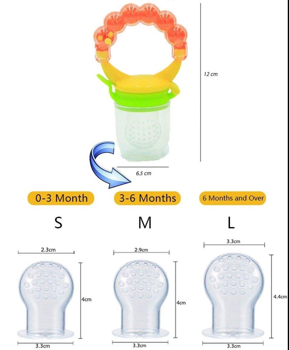 Fresh Food Baby Pacifiers Feeder For Kids Fruit Feeder Nipples Feeding Safe Baby Supplies Nipple Multi-purpose Pacifier