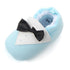 Modern Elegant Baby First Walkers Infant Newborn Autumn Winter Butterfly-knot Cotton Kids Soft Pre walker Shoes For Boys