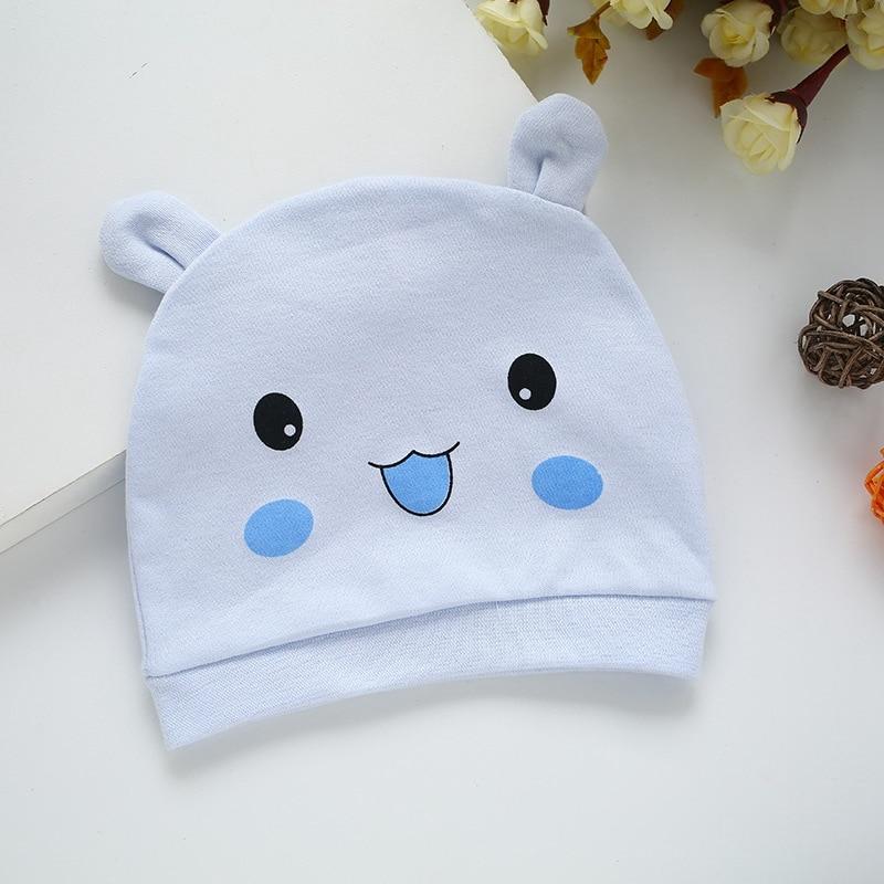 Modern Baby Sleeping Hats Cotton Printed Baby Hats  Caps Newborn Baby Accessories For Baby Girls