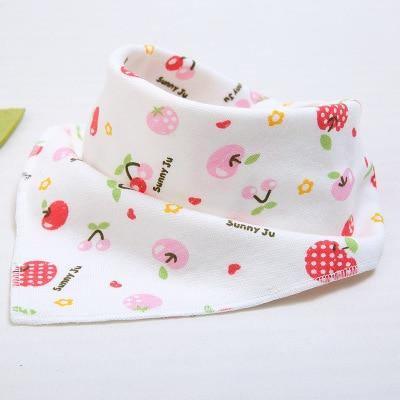 Baby Bibs Cute Cartoon Pattern bib  Burp Cloths Saliva Towel Cotton Infant Burp Cloths Bib For Kids