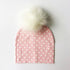 Luxury Modern Baby Hat Cotton Printing Hat With Pompon For Girls Autumn Winter Boys Caps Children Bonnet For Kids