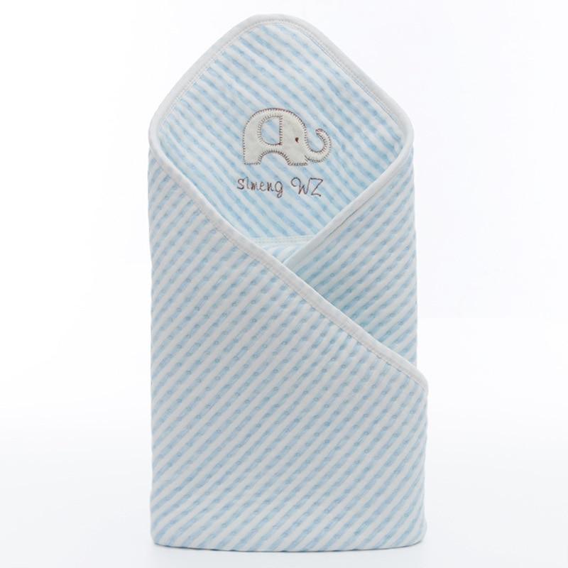 Summer Baby Blanket Infant Breathable Envelop Swaddle For Newborn Baby Hooded Sleepsack For Baby