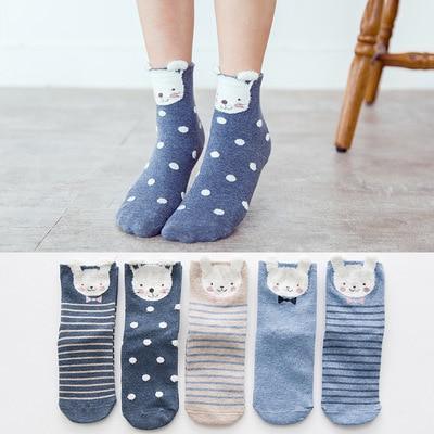 5pairs 100% Cotton Unisex Baby Socks for Girls&boys Children Soft Winter Cute Cartoon Socks Set For Baby