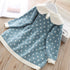 New Baby Winter Knitted Clothes Infant Toddler Tops Shirts For Baby Girls Retro Dress Design