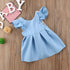 Luxury Modern Elegant Baby Girl Tops Bow Dresses Lace Ball Gown Tutu Party Dress Sundress Baby Girls Princess Clothing Style