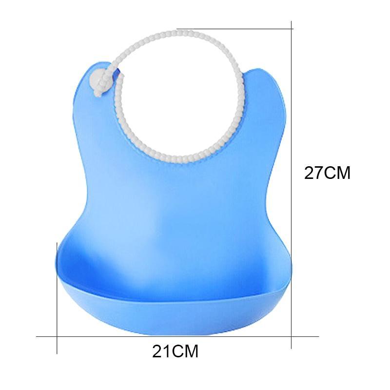 Modern Baby Plastic Bibs Waterproof Lunch Bibs for Boys & Girls Infants Silicone Feeding Baby Saliva Waterproof Aprons for Baby