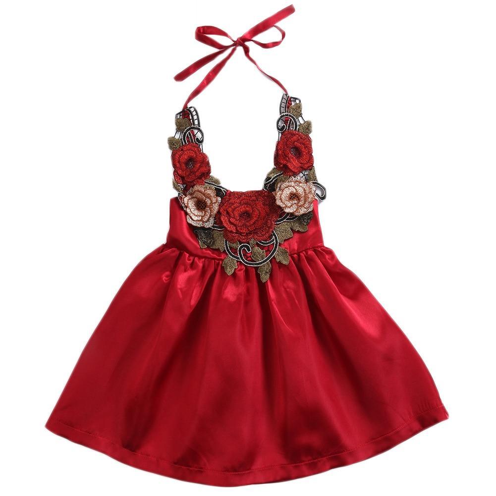 Luxury Modern Designer Handmade Baby Girl Dress Party Flower Sundress Formal 3D Dress Clothes For 0-5Y Girls