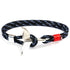 Fashion Whale Tail  Bracelets For Men And Women Charm  Survival Rope Chain  Bracelet Male Wrap Metal Hooks