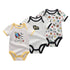 3PCS/Set Modern Fashion Baby Clothes Bodysuits Baby Clothes Unicorn Clothing Unisex 0-12M Baby Bodysuits Romper and Jumpsuit Set For Kids and Baby