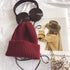 Modern Trend New Warm Baby Winter Hats for Kids Children Knitted Baby Boy Cap Kids Baby Girls Hat