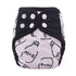 Newborn Pocket Diaper Cloth Diapers Bamboo Charcoal Inner Waterproof PUL Outer Double Gussets Nappies for Baby