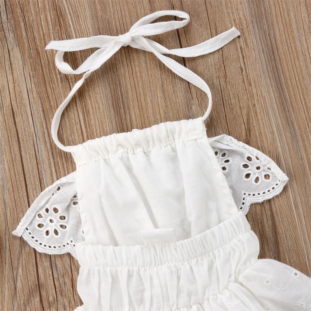 Newborn Kids Baby Girl Infant Lace Romper Dress Jumpsuit Playsuit Clothes Outfits For Girls