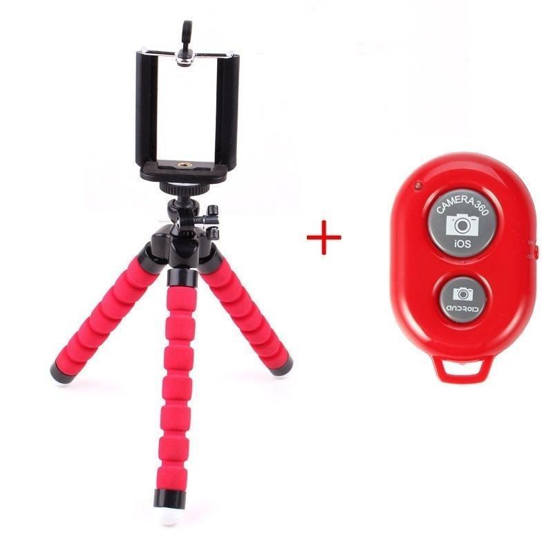 Flexible Tripod Bracket For Mobile Phone Camera Selfie Stand Support Photo Remote Control Phones Accessories