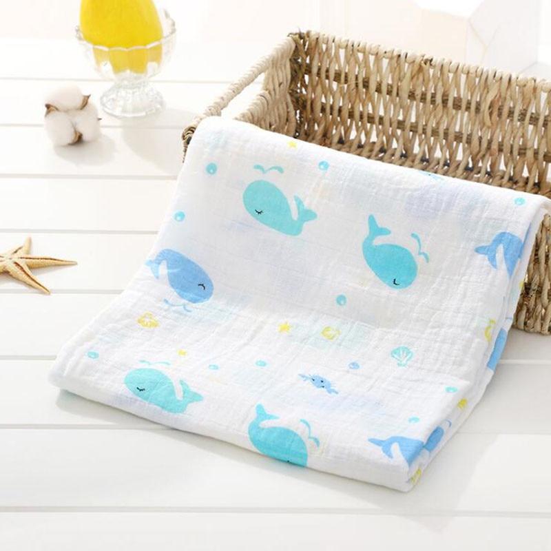 Muslin Baby Blankets Swaddles Newborn Photography Accessories Soft Swaddle Wrap Organic Cotton Swaddle