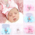 Cute Newest Newborn Baby Girl Comfy Bowknot Cap Elegant Beanie Design Fashionable Babies  Hat