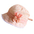 Baby Girl Summer Outdoor Beach Floral  Lovely Lace Princess  Bucket Sun Hat For Girls