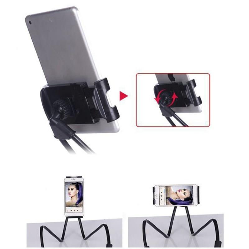 Universal Flexible Mobile Phone Holder Hanging Neck Lazy Necklace Bracket Bed 360 Degree Phones Holder Stand