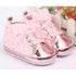 Baby Girl PU Leather Shoes Non-slip Lace Floral Embroidered Soft Shoes Toddler Kids Shoes