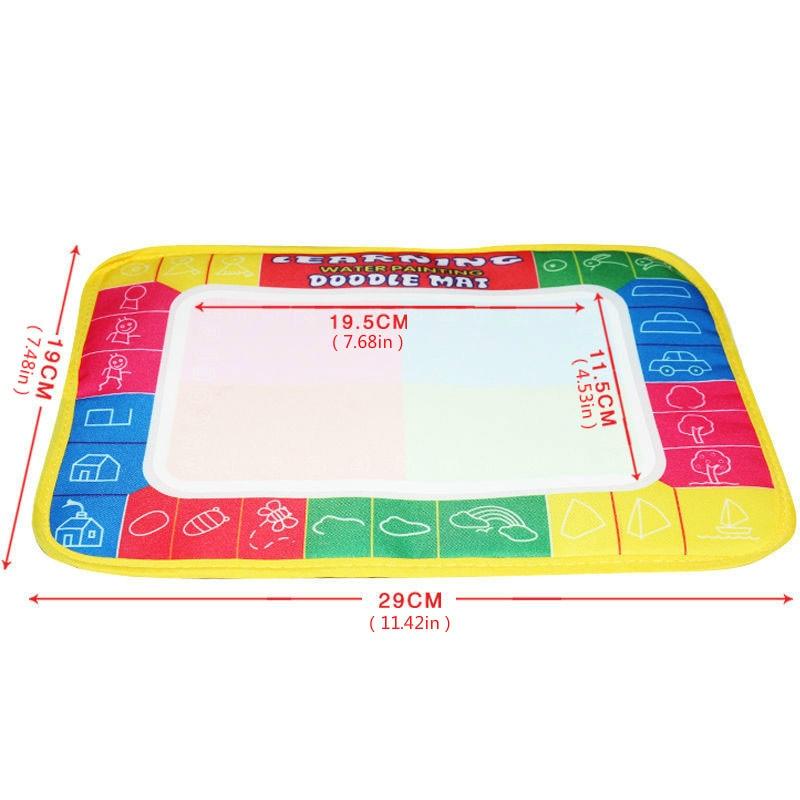 Baby Kids Drawing Water CDarpet with Magic Pen Doodle Painting Picture Water Drawing Play Mat in Drawing Toys Board Gift