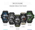 NEW Sport Analog-Digital Watch For Men and Woman  Waterresistant 50M Professional Waterproof Quartz Large Dial Military Wristwatches  With Night Mode