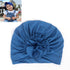 New Fashion Elegant Flower Baby Hat Newborn Elastic Baby Turban Hats for Girls In Modern Design