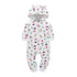 Modern High Quality Newborn Infant Baby Clothes Fleece Jumpsuit Boys Romper Hooded Jumpsuit Bear For Kids