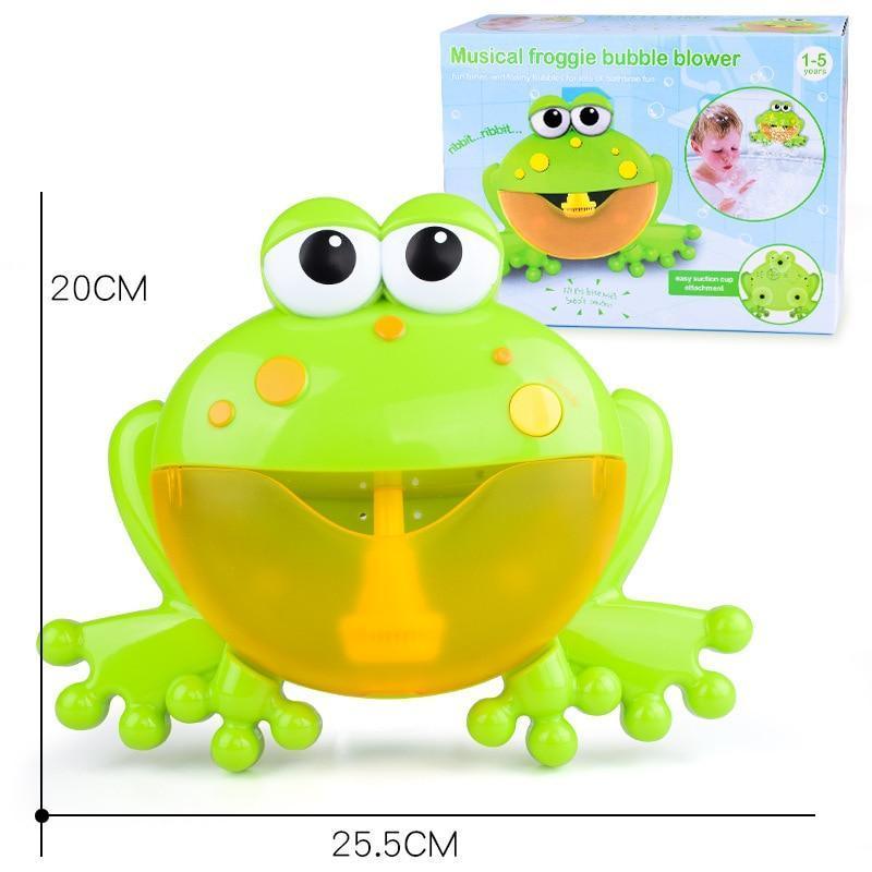 Baby Educational Bubble Machine Music Kids Bath Toy Bathtub Soap Automatic Bubble Maker Baby Bathroom Toy For Children