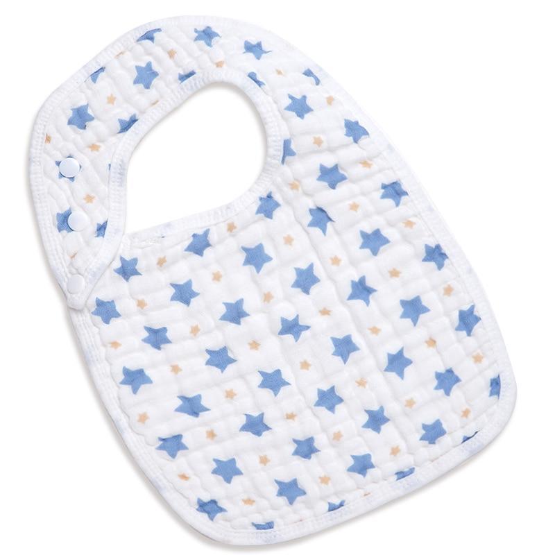 Cotton Baby Burp Cloth For Toddlers Feeding Durable Apron Multi-use Saliva Towel Scarf And Bandana Bibs