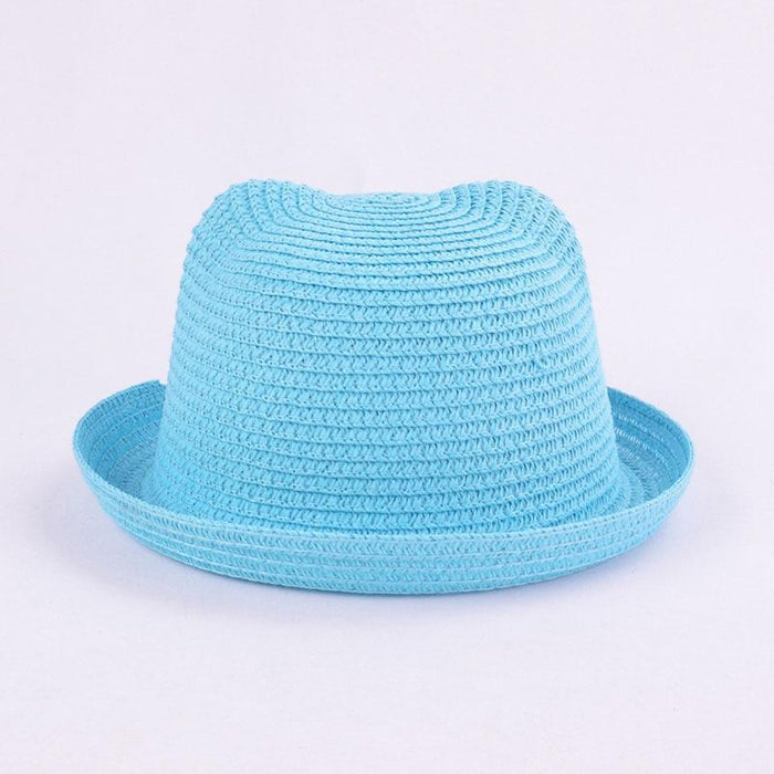 Modern Handmade Baby Hats For Children Bucket Cap Kids Toddler Sun Hat Hollow Mesh Caps Casual Beach Caps For Kids
