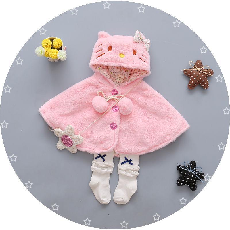 New Brand Newborn Toddler Infant Baby Girls Thick Coat Hooded Coat Jacket For Girls And Baby