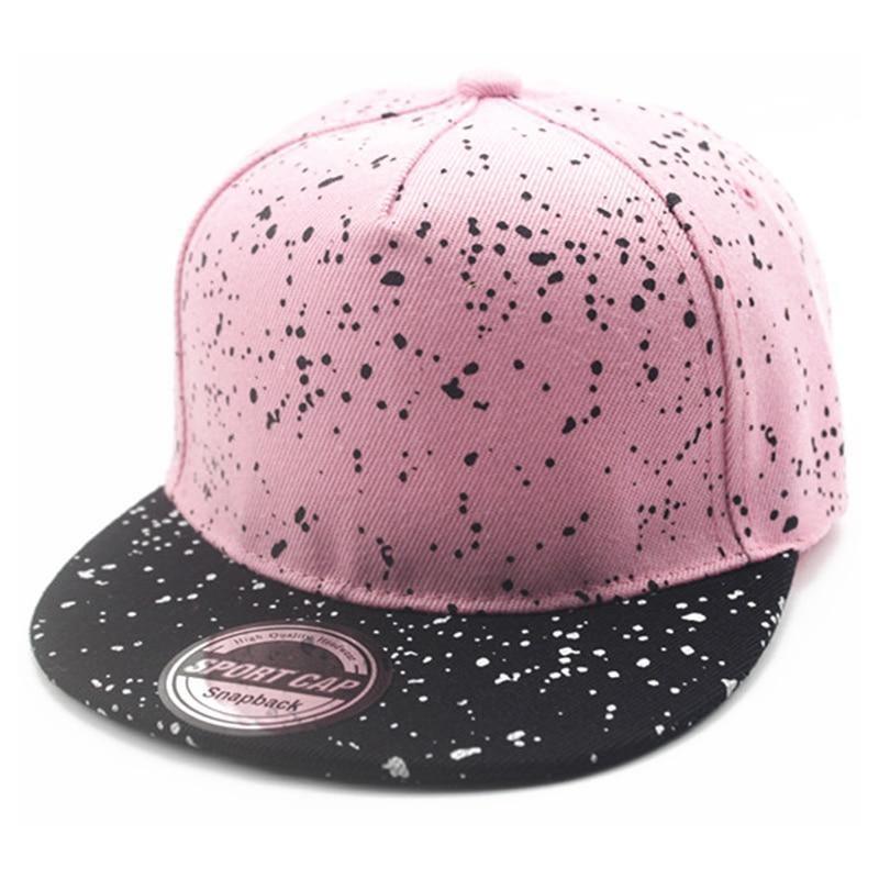 Luxury Shiny Children Snapback Hip Hop Snowflake Fashion Running Baseball Cap for Boys and Girls Modern Baby Caps