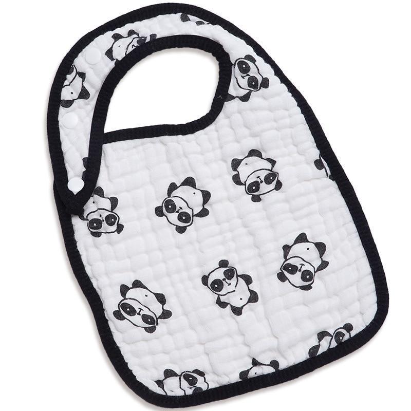 Cotton Baby Burp Cloth For Toddlers Feeding Durable Apron Multi-use Saliva Towel Scarf And Bandana Bibs