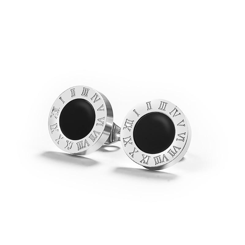 Modern Luxury Small Minimalist Stud  Stainless Steel Luxury Small Earrings Stud Crystal Small Jewlery In Modern Vintage Style With Zircon