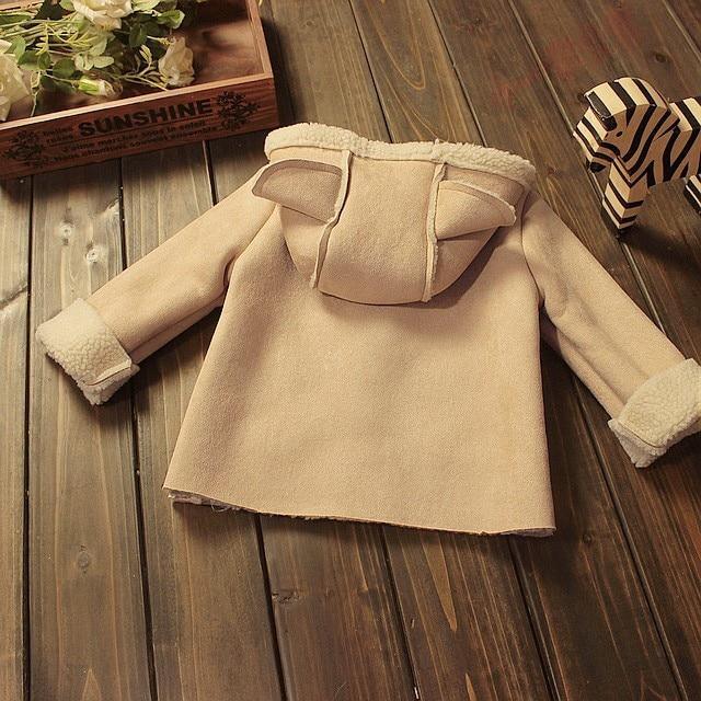 Luxury Modern Girls Winter Jackets Newborn Coat Hooded Baby Jacket For Girls