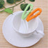 Baby Food Supplement Feeding Spoon Children's Products Curved Handle Easy To Grasp Children Tableware Baby Diet Training Spoon for eating