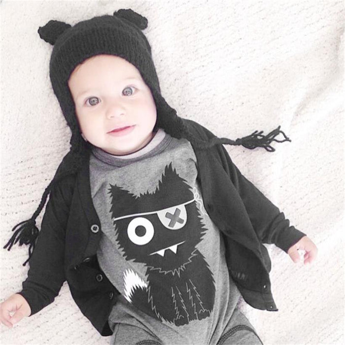 Cartoon Baby Boy Clothes Long Sleeve Baby Rompers Newborn Cotton Baby Girl Clothing Jumpsuit For Boys