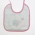 Soft Newborn Cotton Elephant Feeding Burp Cloth Waterproof Infant Animal Double Layer Bandana Feeding Bib For Kids