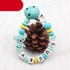 Modern Handmade Personalized Name Baby Pacifier Clips Silicone Pacifier Chain Wood Pacifier Holders For Pacifier For Baby Kids