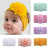 Modern Baby Headband Turban Flower Bow Newborn Baby Girl Headbands Elastic hairband For Girls Baby