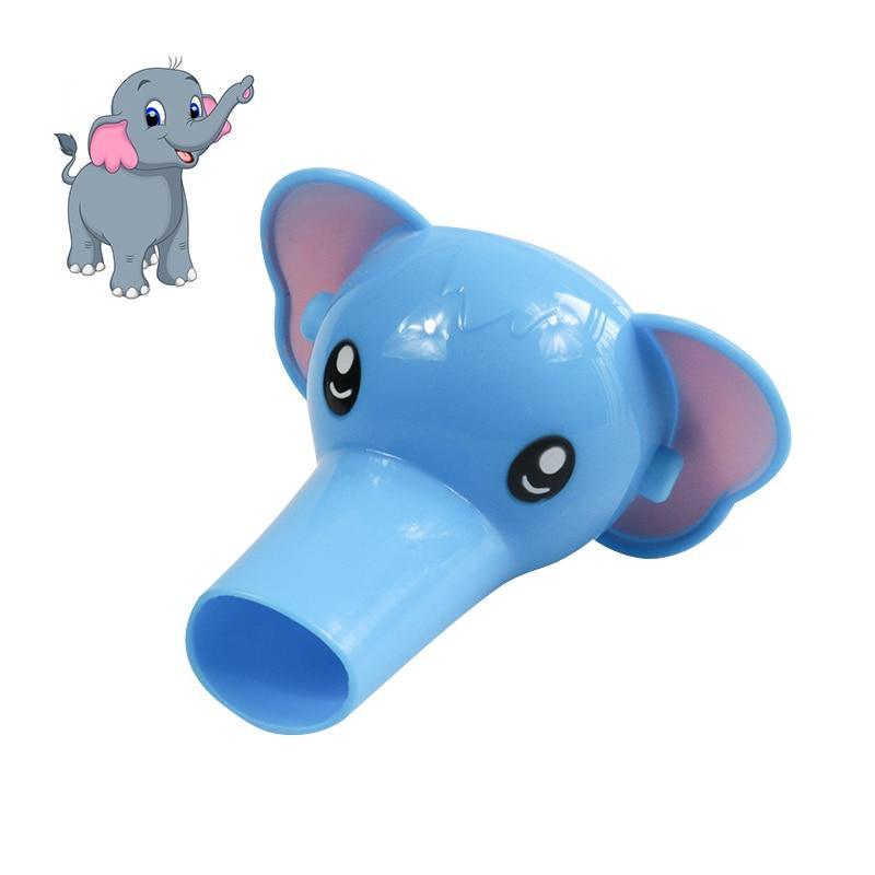 Modern Happy Fun Animals Faucet Extender For Bathroom Baby Tubs Kids Hand Washing Bathroom Sink Accessories