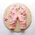 New Spring 100% cotton High-quality Cute Butterfly Embroidery Pattern Baby Girls Pants For 0-3 year Baby Girl