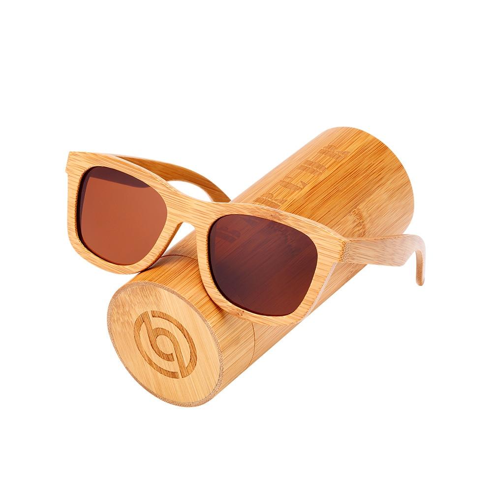 Handmade Bamboo Wood Luxury Retro Men and  Women Polarized Sunglasses Beach Wooden Glasses Oculos de sol With UV400 Protection l