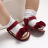 Princess Cute Baby Girls Newborn Infant Floral Sandals Soft Crib Walkers Breathable Shoes Best Baby Gift