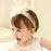 New Pink And Beige Crown Flowers Hairbands Girls Headbands Elastic Hair Band Kids Hair Accessories For Baby Girls