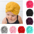 Luxury Baby Cotton Blends Headband Soft Rabbit Bowknot Turban Hair Bands for Girls Elastic Headwrap Style