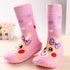 Newborn Baby Boys/Girls Socks With Anti-Slip Soft Rubber Soled Outdoor Foot Socks Animal Carton Floor Booties Socks For Kids